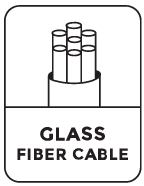 Merkmale Glass fiber cable - PFP 240 glass - Klover