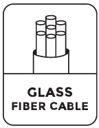 Características Glass fiber cable - STORICA K-KP - Klover