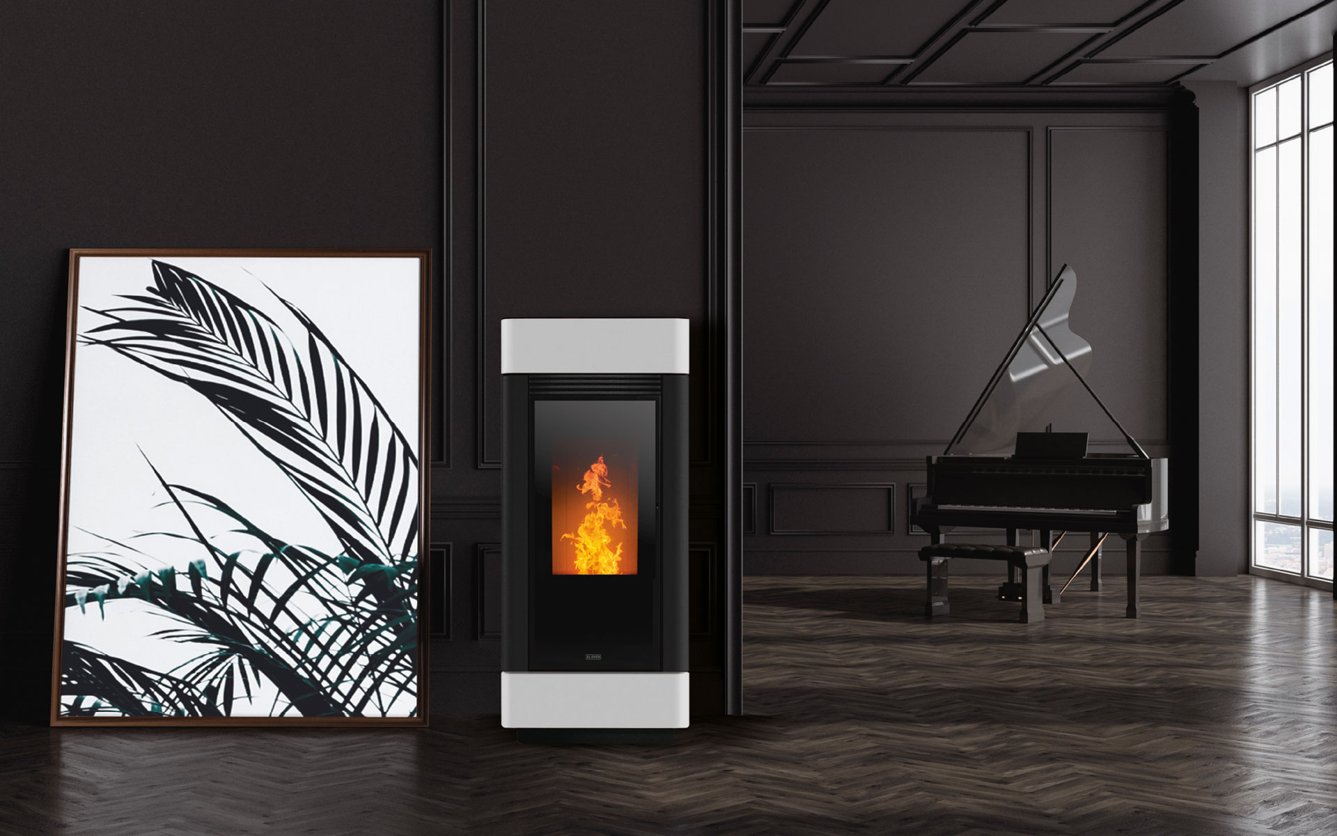 Stufa a pellet TWIN MULTI-AIR