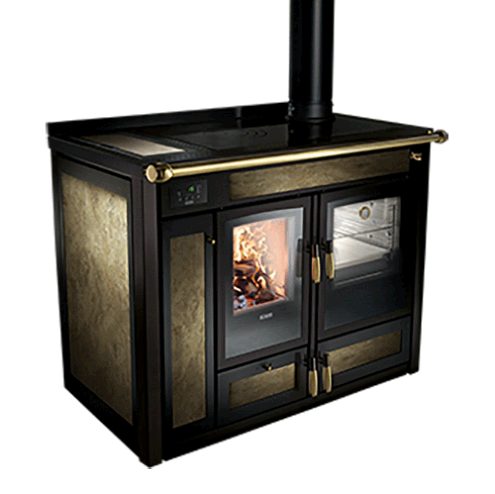 TERMOCUCINA LEGNA KLOVER ALTEA COUNTRY 110 14.7 KW | Fuoco Naturale