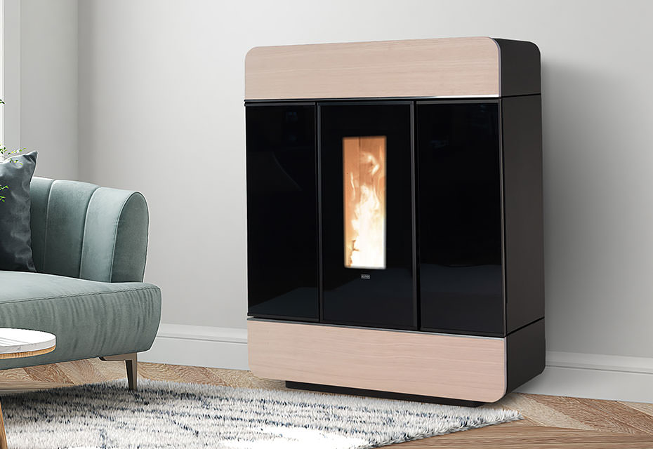 DIVA SLIM WOOD Pellet | Thermo Klover